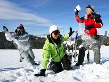 Familia na Neve